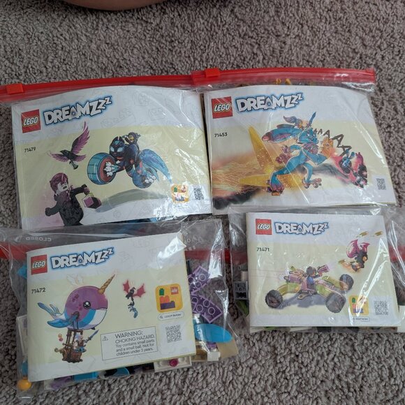 LEGO DREAMZzz Bundle — Sets 71479 / 71453 / 71472 / 71471 — Complete, Like New - Picture 1 of 13